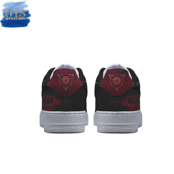 Breaking Benjamin I Awaken I Rise Air Force 1 Sneakers - Image 3