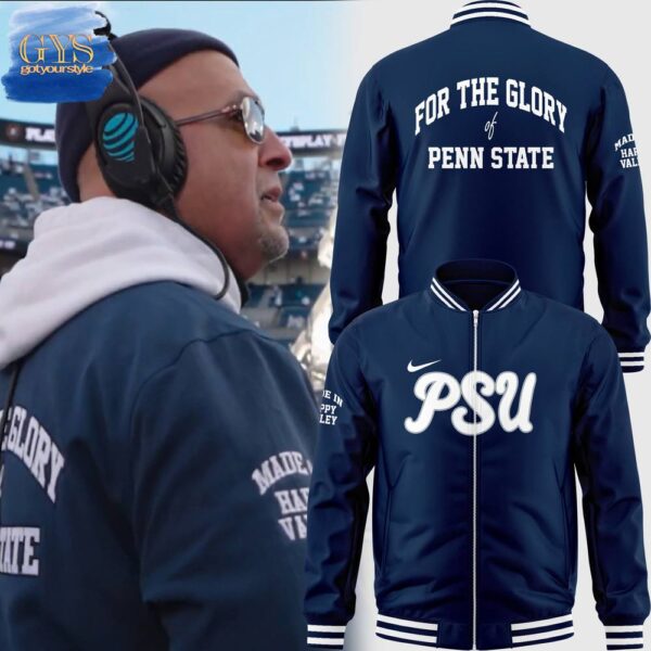 Coach James Franklin Penn State Limited Edition Bomber Jacket
