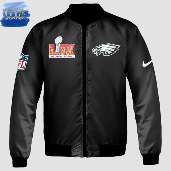 Eagles 2025 SUPER BOWL LIX CHAMPIONS Zip Bomber - Image 2