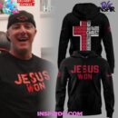 Arkansas Razorback Jesus Won 2025 Hoodie Hoodie T-shirt Sweatshirt All Merchandise