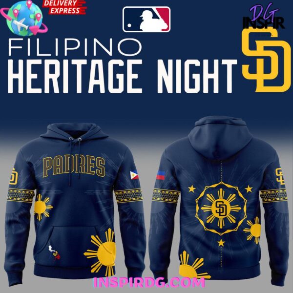 San Diego Padres Filipino Heritage Night 2025 Edition Hoodie Hoodie T-shirt Sweatshirt All Merchandise