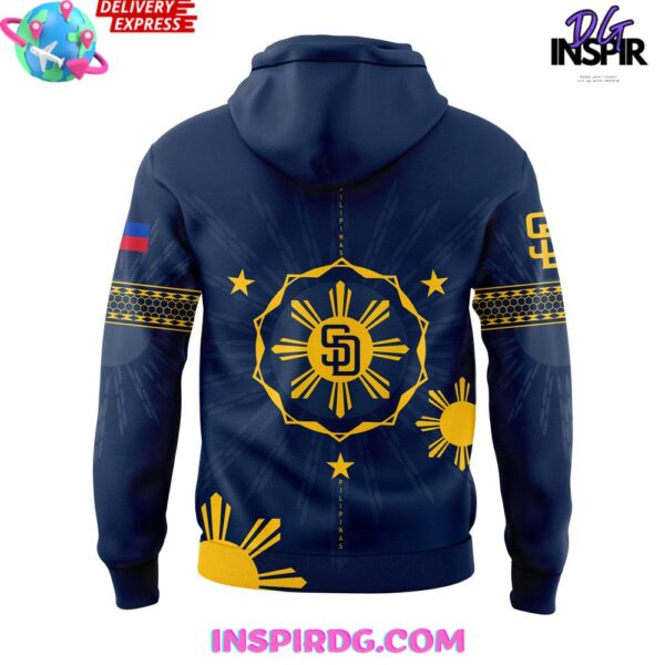 San Diego Padres Filipino Heritage Night 2025 Edition Hoodie Hoodie T-shirt Sweatshirt All Merchandise - Image 3