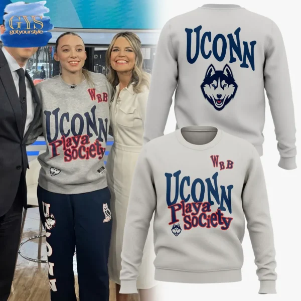 UConn Huskies WBB Playa Society Limited Edition Sweatshirt