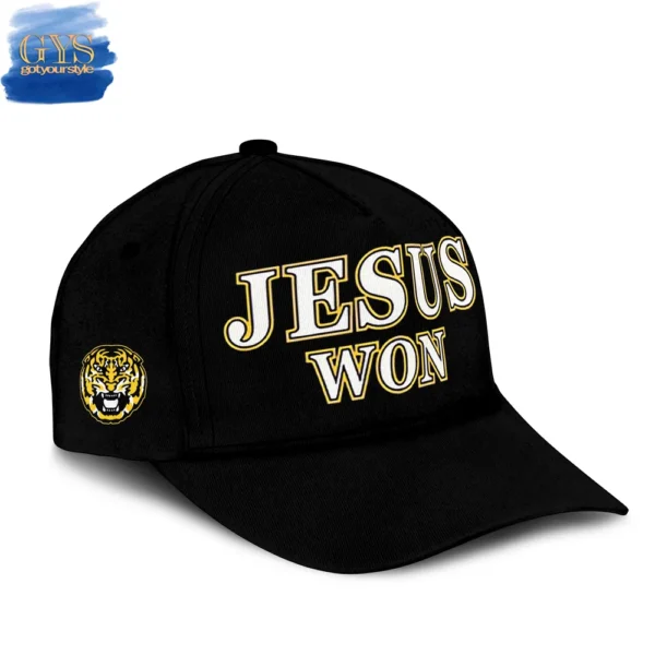 LSU Tigers JESUS WON Limited Edition Black Sweatshirt - Image 5