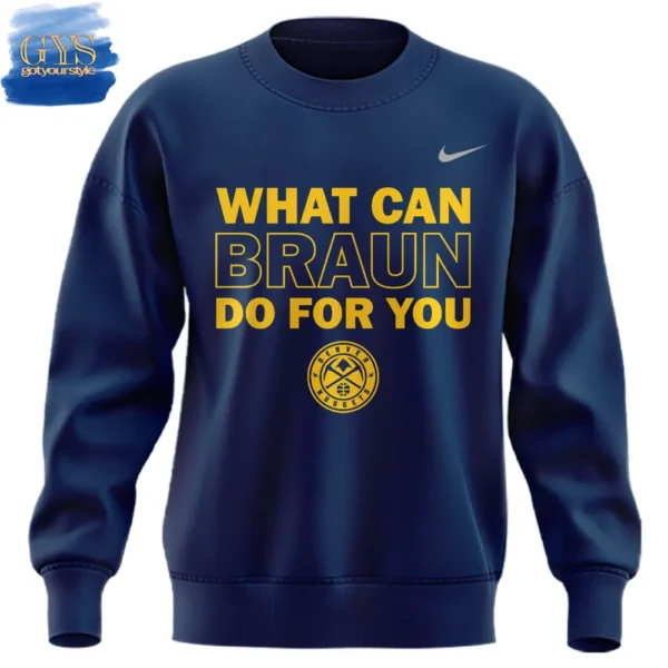 Christian Braun MIP Denver Nuggets Limited Edition Sweatshirt - Image 2