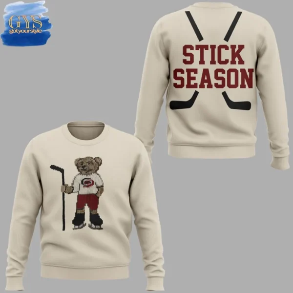 Carolina Hurricanes Stick Season Polo Bear Sweatshirt - Image 2