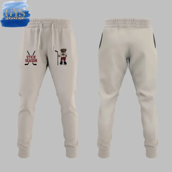 Carolina Hurricanes Stick Season Polo Bear Sweatshirt - Image 3