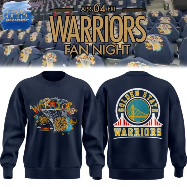 Golden State Warriors Fan Night Limited Edition Sweatshirt