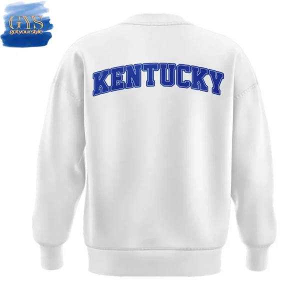 Kentucky Men's Basketball Nothing Easy Uniform Sweatshirt - Image 3