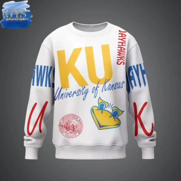 Kansas Jayhawks x Taylor Swift Limited Edition Sweatshirt - Image 2