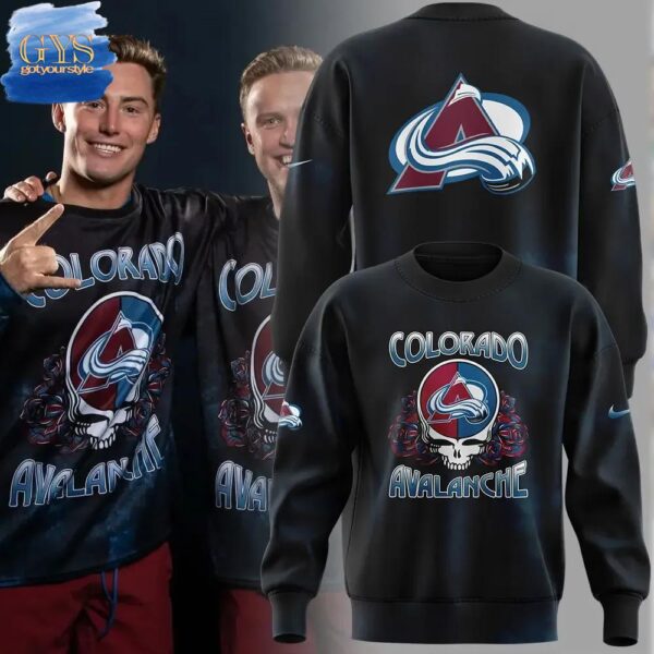 Colorado Avalanche Grateful Dead Night Sweatshirt