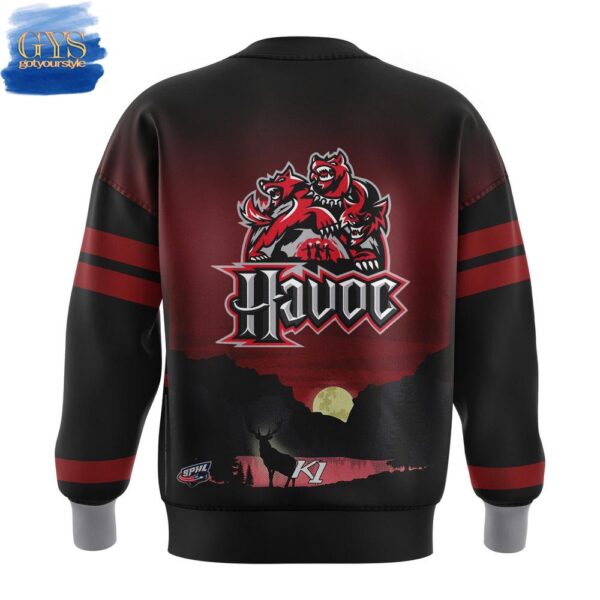 Huntsville Havoc Wizard Night 2025 Limited Edition Sweatshirt - Image 3