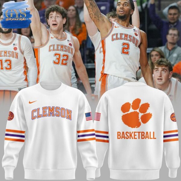 Clemson Basketball Special New Uniform Sweatshirt