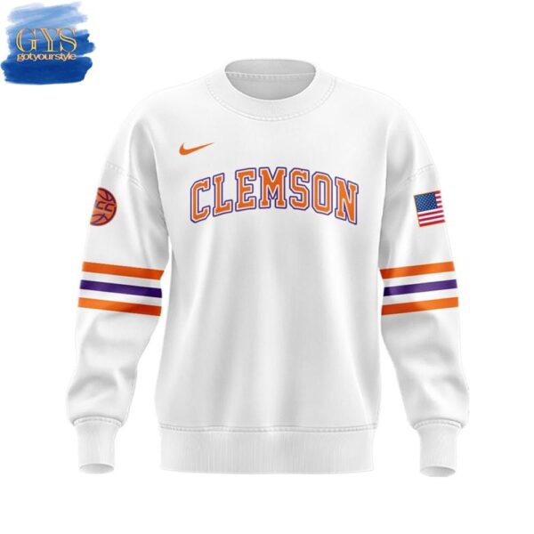 Clemson Basketball Special New Uniform Sweatshirt - Image 2