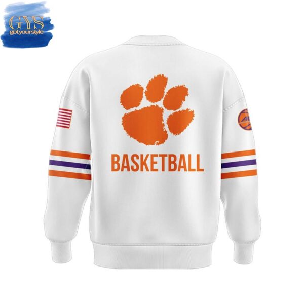 Clemson Basketball Special New Uniform Sweatshirt - Image 3
