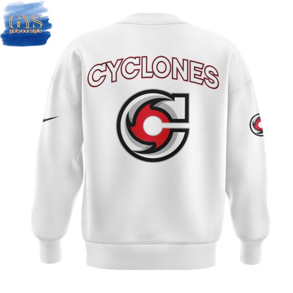 Cincinnati Cyclones Zinzinnati Steins White Sweatshirt - Image 3