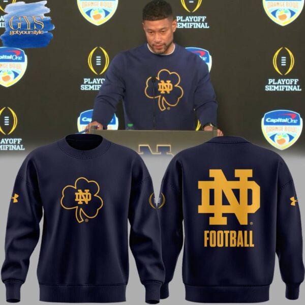 Coach Marcus Freeman Notre Dame Limited Edition Sweatshirt