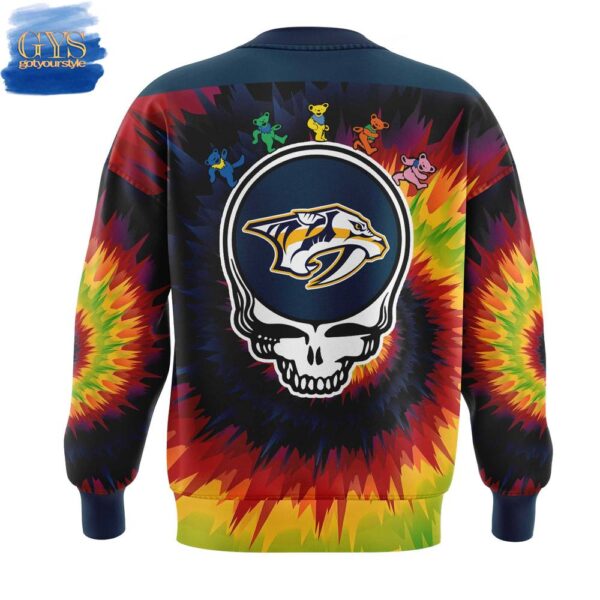 Nashville Predators Grateful Dead Night Sweatshirt - Image 3