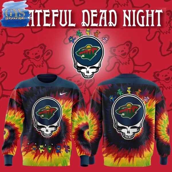 Minnesota Wild Grateful Dead Night Sweatshirt