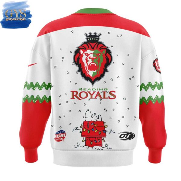Reading Royals Christmas Peanuts Limited Edition Sweatshirt - Image 3