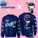 Los Angeles Dodgers Hello Kitty World Champions Limited Edition 2025 Sweatshirt