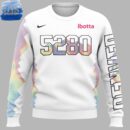Denver Nuggets City Edition 5280 Special White Sweatshirt