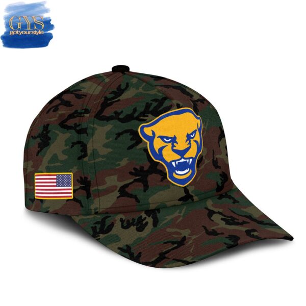Pittsburgh Panthers 2025 Military Appreciation Camo Sweatshirt - Image 5
