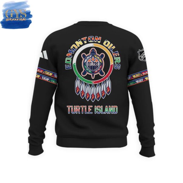 Edmonton Oilers Indigenous Celebration 2025 Limited Edition Sweatshirt - Image 3