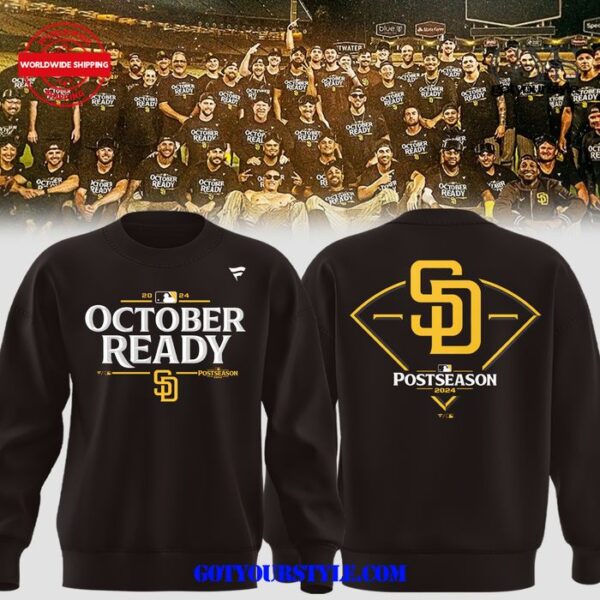 San Diego Padres 2025 MLB Postseason Locker Room Sweatshirt