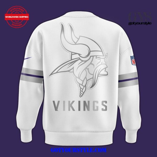 Minnesota Vikings Winter Warrior 2025 Limited Sweatshirt - Image 2