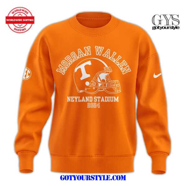 Morgan Wallen Neyland Stadium 2025 Orange Sweatshirt - Image 2