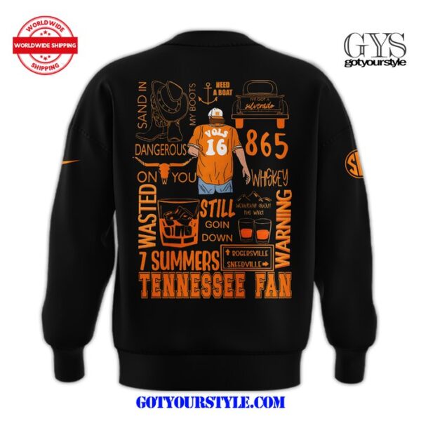 Morgan Wallen Neyland Stadium 2025 Black Sweatshirt - Image 3