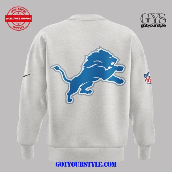 Detroit Lions One Pride Limited Edition Grey Sweatshirt - Image 3