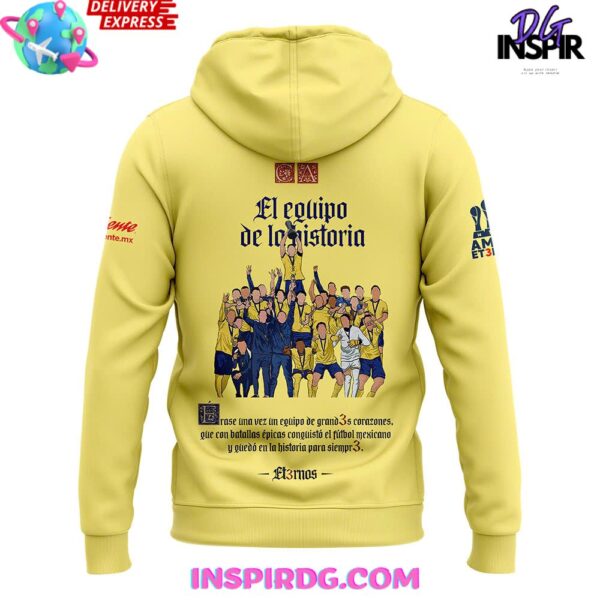 Club América Liga MX Champions 2025 Hoodie - Image 3