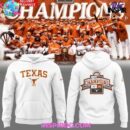 Texas Longhorns Sec Regular Season Title Special White Hoodie
