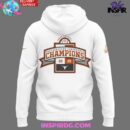 Texas Longhorns Sec Regular Season Title Special White Hoodie