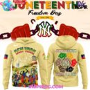 New York Yankees Juneteenth Freedom Day 2025 Hoodie