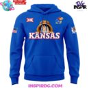 Kansas Jayhawks Men's Basketball One Piece Night Hoodie T-shirt Sweatshirt All Merchandise