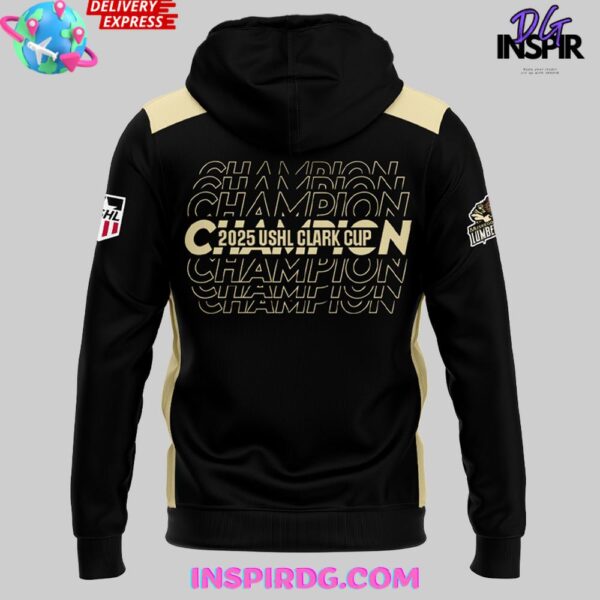 Muskegon Lumberjacks 2025 USHL Clark Cup Special Hoodie T-shirt Sweatshirt All Merchandise - Image 3