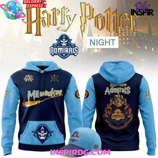 Milwaukee Admirals x Harry Potter Night 2025 Hoodie T-shirt Sweatshirt All Merchandise