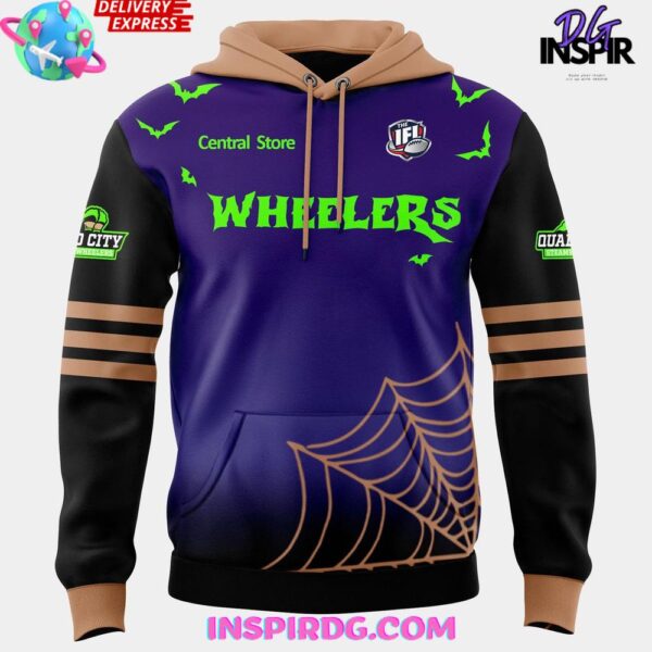 Quad City Steamwheelers Halfway to Halloween Night 2025 Hoodie T-shirt Sweatshirt All Merchandise - Image 2