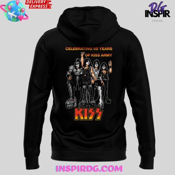 KISS Storms Vegas 50th Anniversary Special Edition Hoodie T-shirt Sweatshirt All Merchandise - Image 3