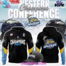 Toledo Walleye 2025 ECHL Western Conference Champions Edition Hoodie T-shirt Sweatshirt All Merchandise