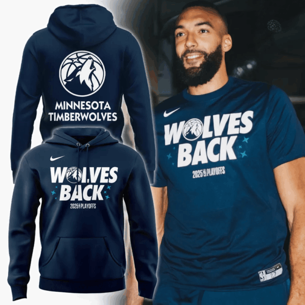 Minnesota Timberwolves Basketball 2025 Playoffs Special Hoodie Minnesota Timberwolves Merch
