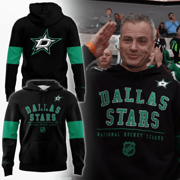 Dallas Stars NHL Hoodie Dallas Stars Merch Father’s Day Presents For Hockey Lovers