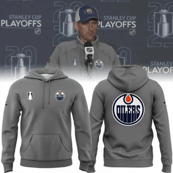 Edmonton Oilers 2025 Stanley Cup Playoffs Special Hoodie Edmonton Oilers Merch Fans Gifts