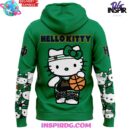 Notre Dame Fighting Irish Collab Hello Kitty 2025 Green Hoodie