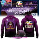 Colorado Eagles x Voodoo Ranger Lounge 2025 Purple Hoodie