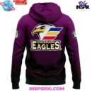 Colorado Eagles x Voodoo Ranger Lounge 2025 Purple Hoodie