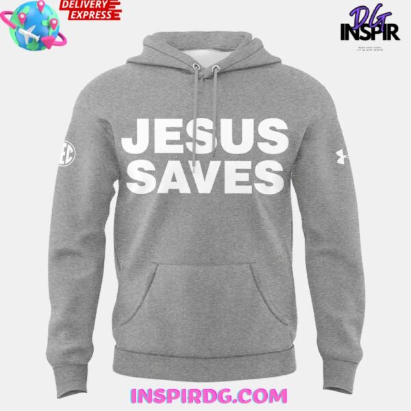 Auburn Tigers Jesus Saves Special Edition Hoodie - Image 2